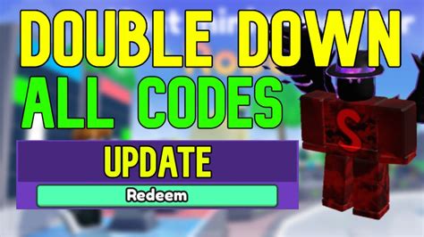 double down codes that never expire|Roblox Double Down Codes .
